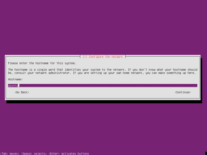 hostname